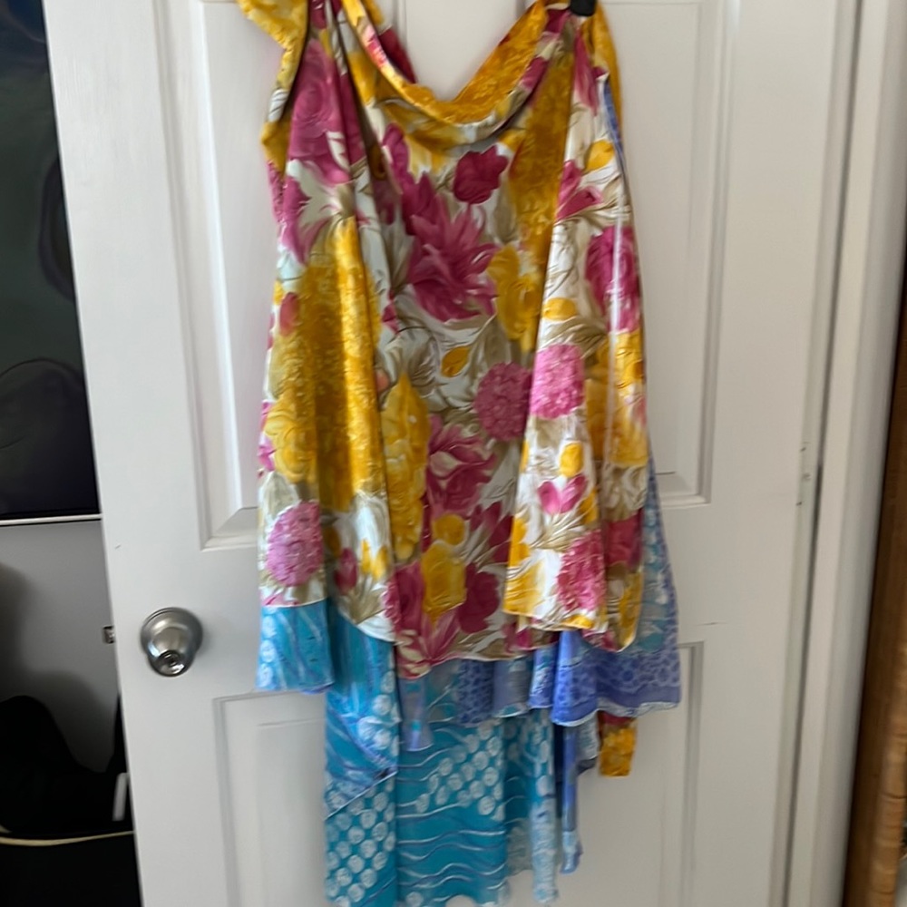 Multi Colored Reversible Beach Wrap Boola - image 1